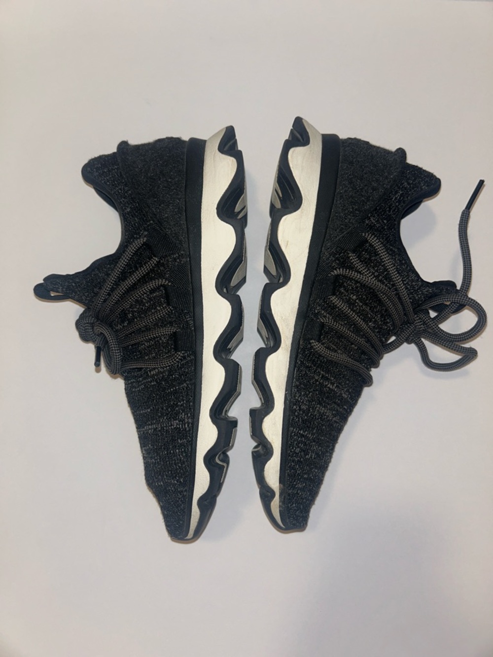 SOREL Kinetic Lace Black Knit Sneakers Women's Size 8.5 NL3227-011 gorpcore - Picture 4 of 7
